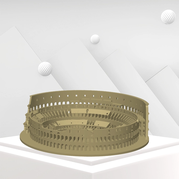 مجسم الكولوسيوم – أيقونة القتال الروماني من عالم Gladiator